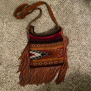 🌵Fringe woven purse